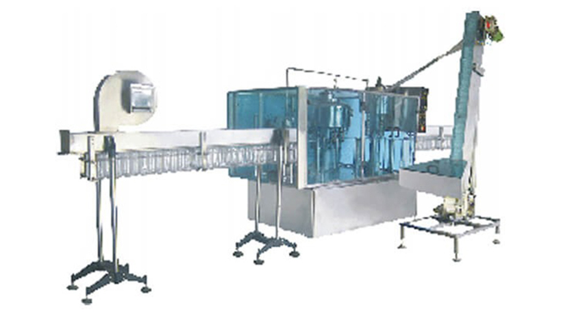 CSD Rinsing filling capping machine